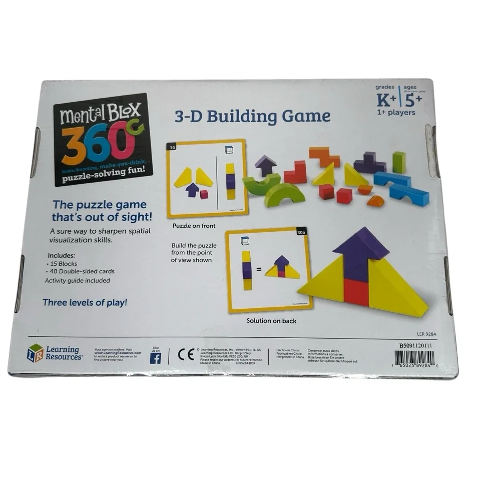 Learning Resources Mental Blox 360° 3-D Building Game - Multicolor